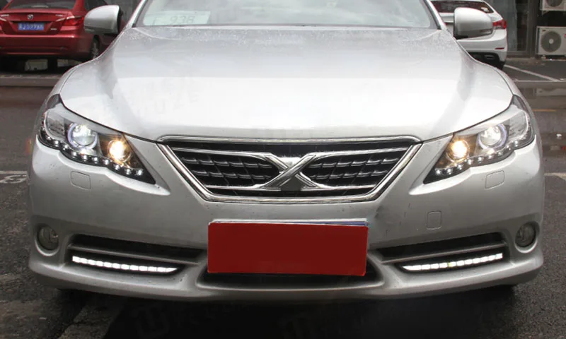 2 шт. головная лампа для Toyota Reiz 2011 2012 2013 светодиодный фары Mark X с H7 Xenon | Автомобили и