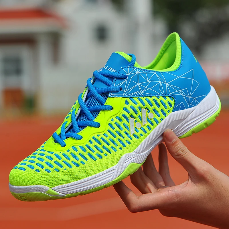 Высококачественные мужские и женские легкие дышащие туфли для бадминтона