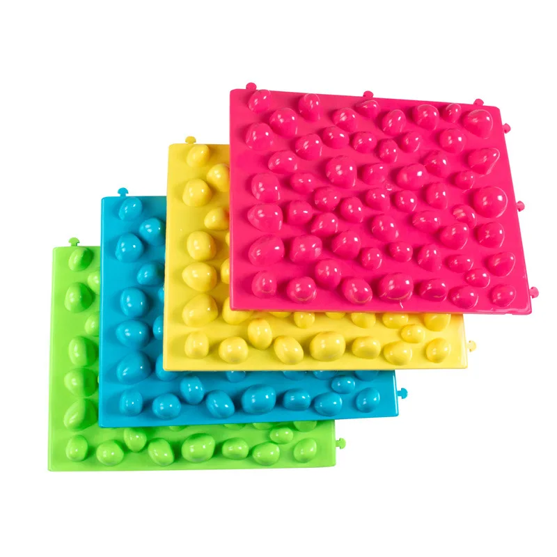

Foot Massage Pad Portable Pressure Relief Mat Multifunctional Acupressure Cushion for Bathroom Bedroom Garden DRSA889