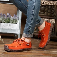 fashion womens shoes flat shoes peas shoes womens casual shoes flat soled shoes autumn large size womens shoes 35 42