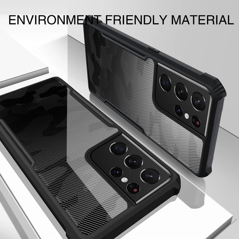 

Rzants For Samsung Galaxy S21 S21 Plus Galaxy S21 Ultra Case Camouflage Armor Matte Cover Phone Casing Clear Back Bumper