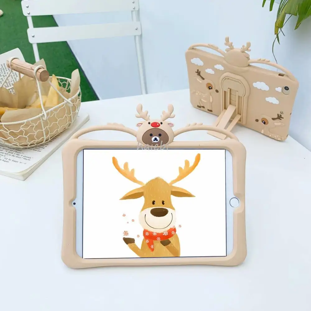 Силиконовый силикагелевый чехол для планшета Apple Ipad 2 3 4 air 1 mini нового 10 2017 2018 pro 9 7 5