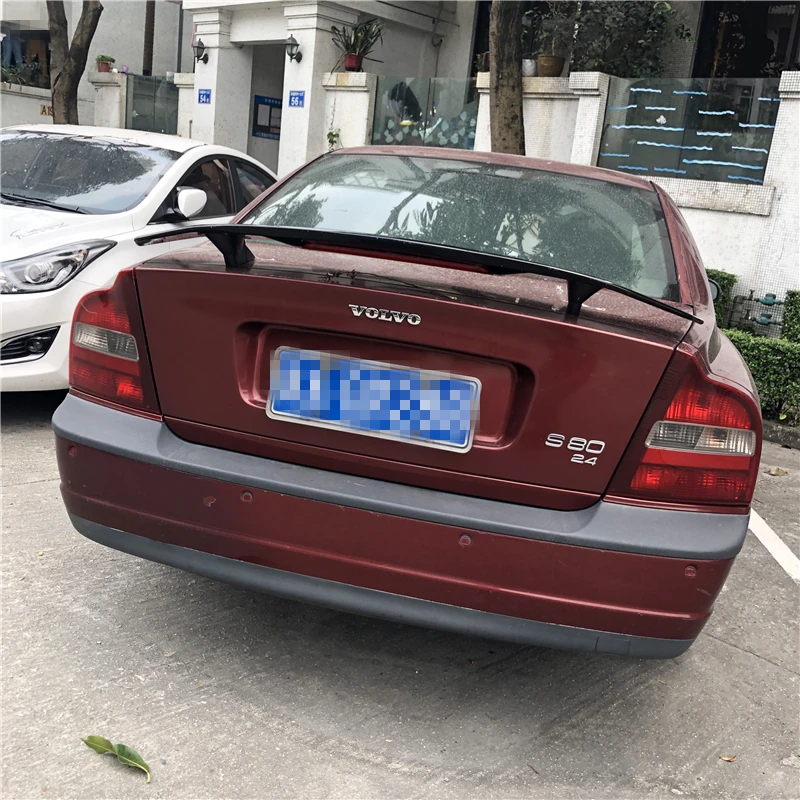 Спойлер для Volvo S80 Sport ABS Материал заднего крыла автомобиля праймер цвет багажника