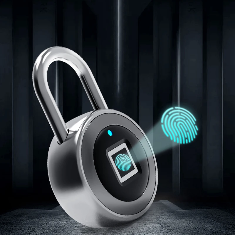 

Bluetooth Fingerprint Lock Portable Keyless Smart USB Electric Lock IP65 Waterproof Bag Luggage Case Phone APP Control Lock