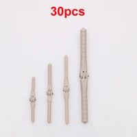 30pcs plastic needle hinged stick d2xl33mm d2 5x43mm d2 5xl43mm d4 5xl67mm stitch pivot hinge pin for rc model airplane diy part