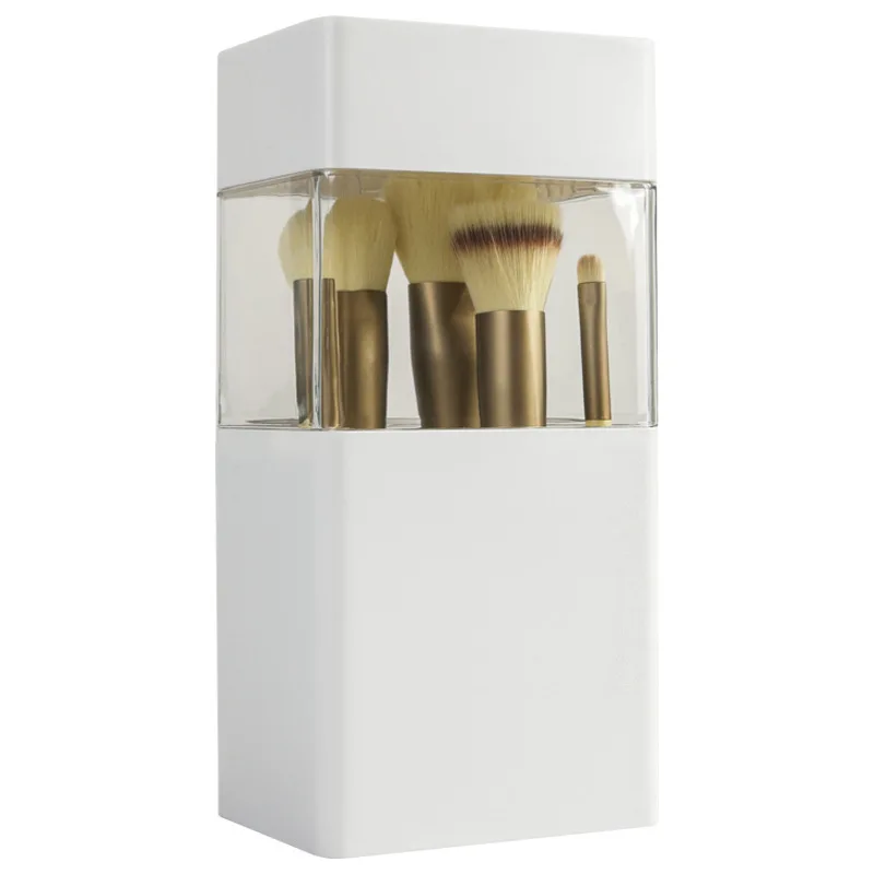 

Makeup Scrub Organizer 12 Space Storage Deep Slots for Cosmetic Beauty Brushes Holder Refillable Container Rustle Stand Dryer
