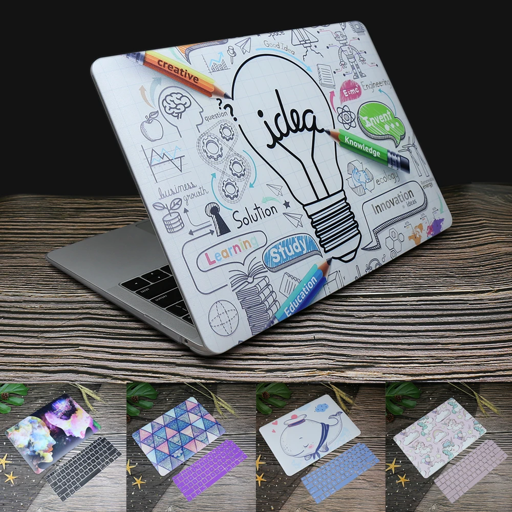 Чехол для ноутбука MacBook Air 13 чехол Pro 15 16 сенсорная панель ID 2020 A2251 A2289 A2141 A2159 A2179 A1932
