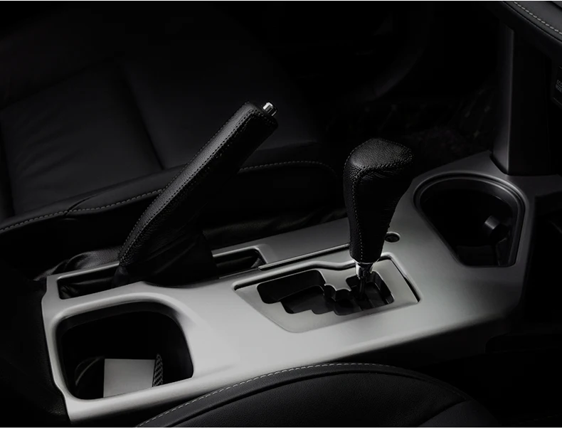 Для Toyota RAV4 RAV 4 кожаная центральная консоль переключения передач декоративный рукав ручной тормоз защитный рукав автомобильные аксессуары