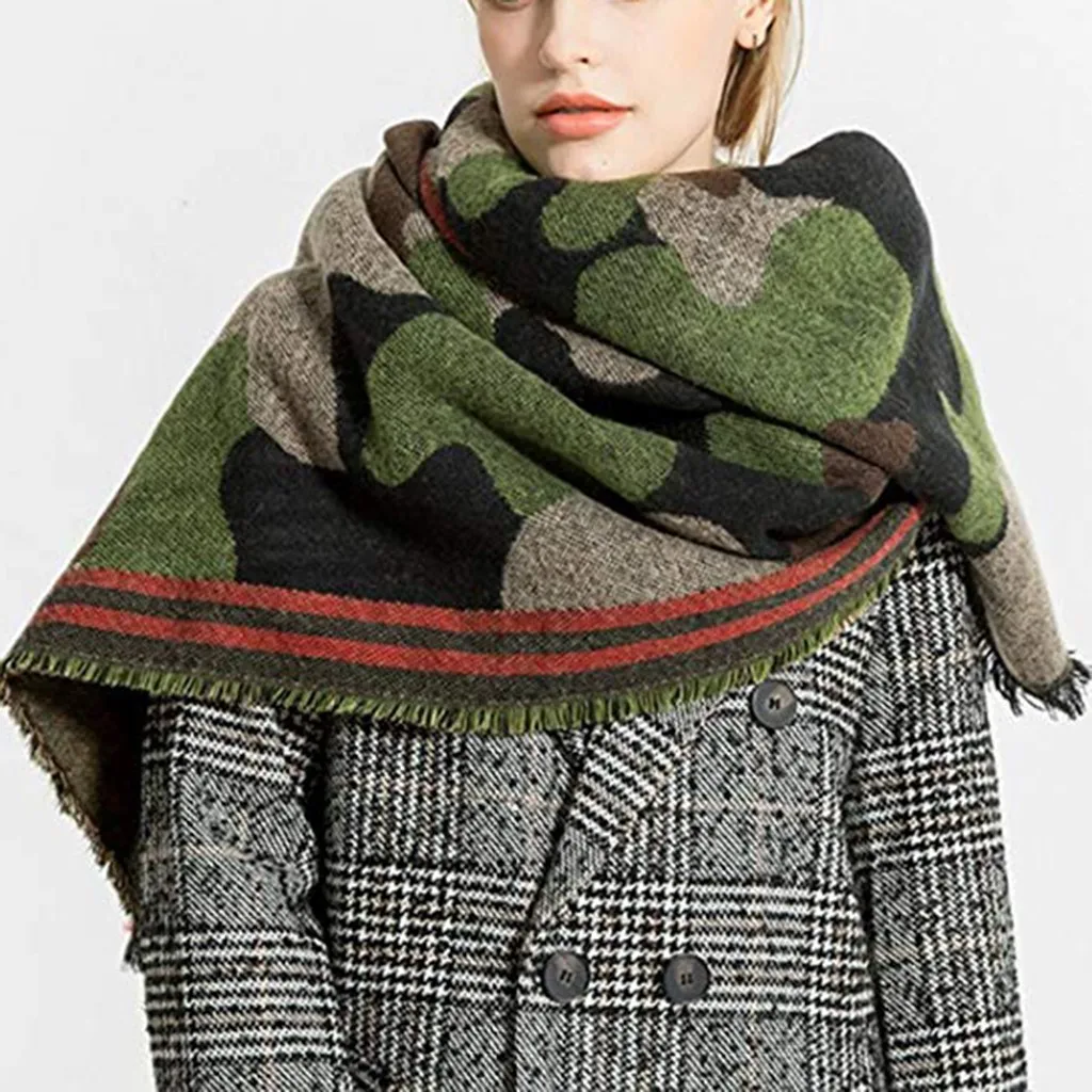 Новинка 2020 Женский кашемировый шарф шаль женский зимний женские зимние шарфы для