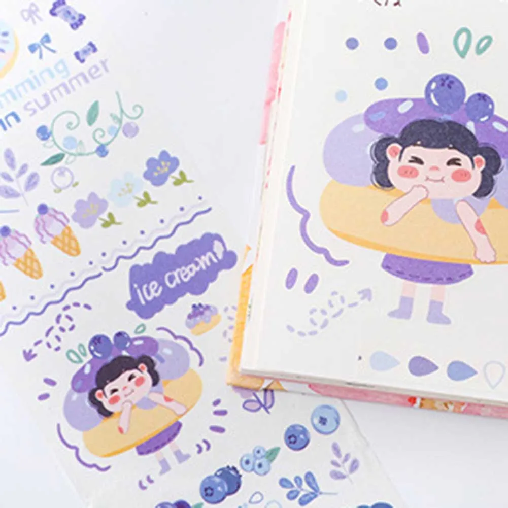 Клейкая Бумажная лента в виде арбуза Swaberry декоративная наклейка для школы и