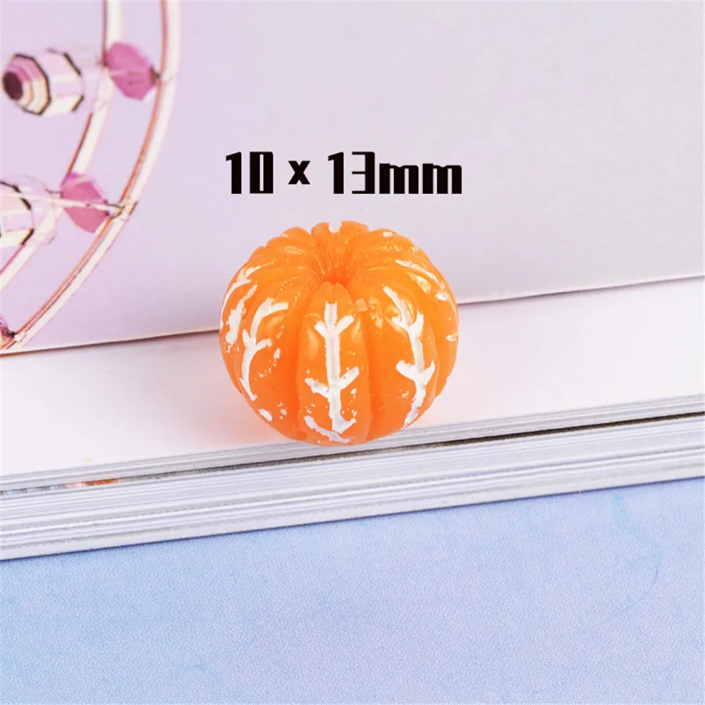 

20pcs Mix Imitation Fruit Resin Slime Beads Funny Flatbacks Jewelry Accessories DIY Scrapbooking DIY Handmade Jewelry Crafts