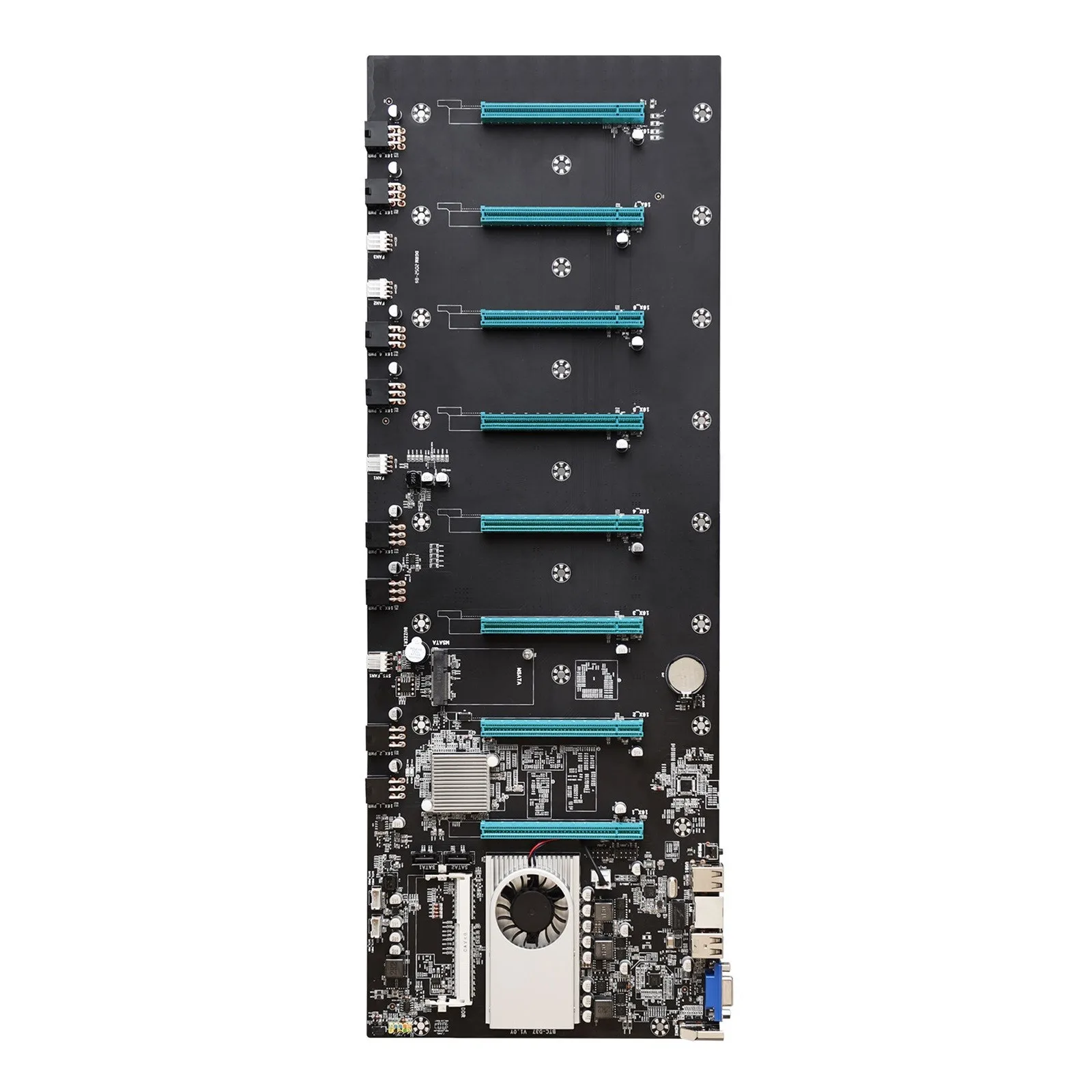 

JINGSHA BTC-S37 Chipset Mainboard CPU Set Low Power Consume WIFI Mother Support Intel Xeon E5-2678v3/2669v3 Applicable mining