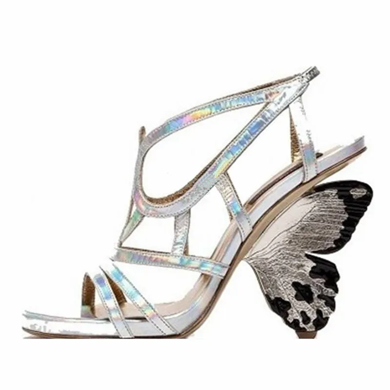 2021 новые летние женские сандалии с вырезами сандалии-гладиаторы туфли бабочками