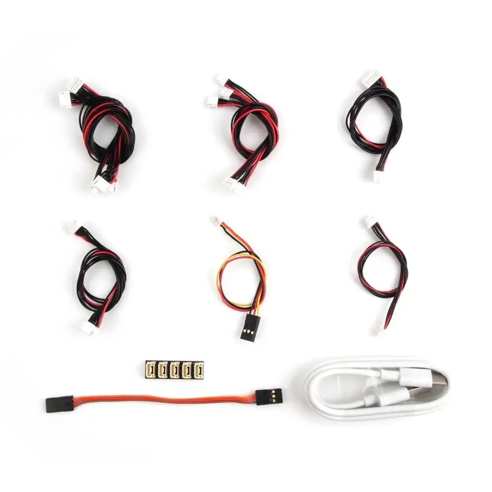 Комплект кабелей RCtown Holybro для полетного контроллера PIX32 V5 Pixhawk RC Drone Multirotor|Детали и