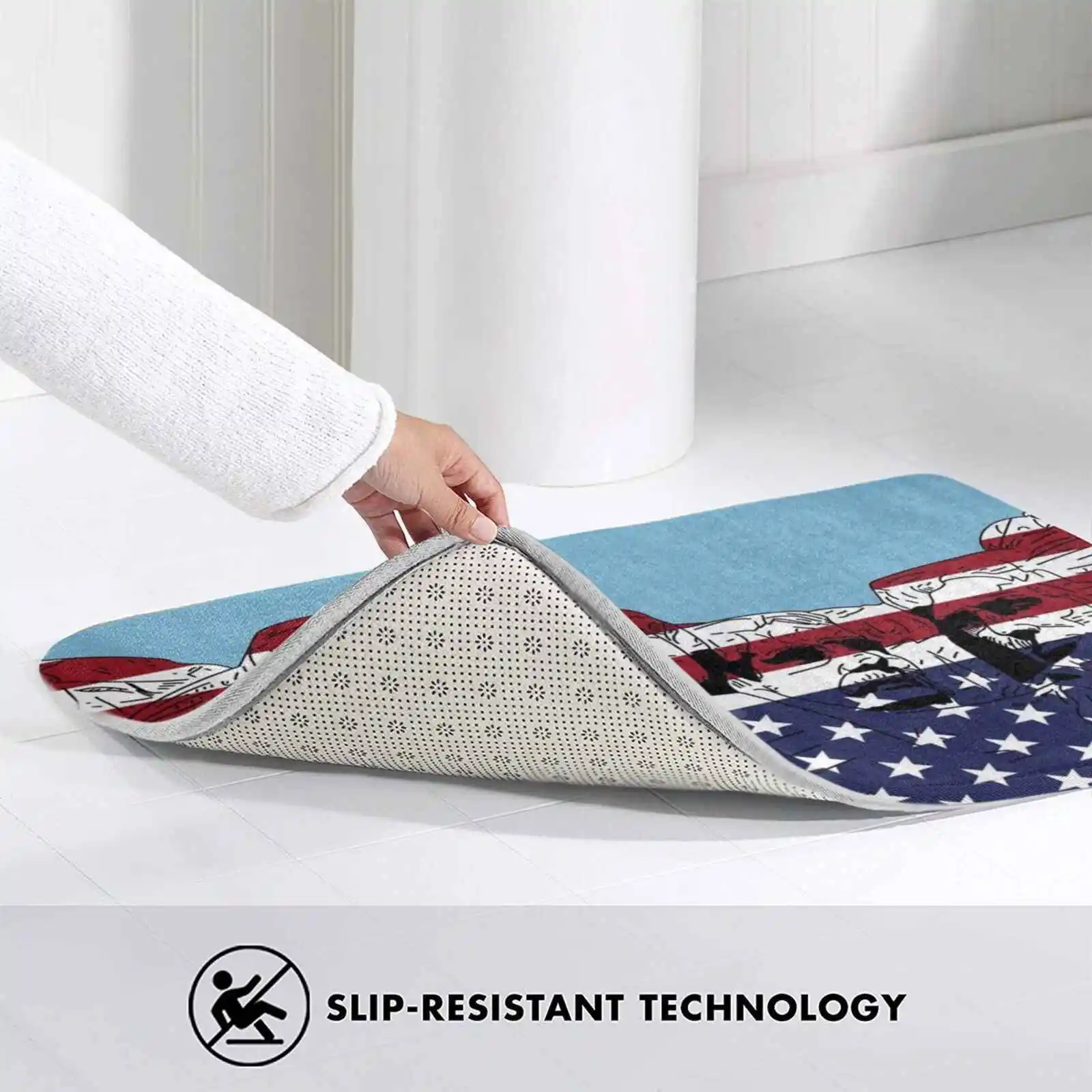 Mt Rushmore мягкий домашний Противоскользящий коврик для дома гор президент