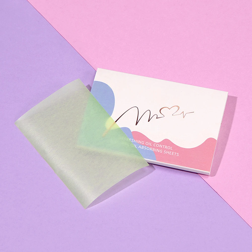 

30 sheets Facial Tissue Papers Oil Blotting Tissue Papers Face Oil Control Absorbing Film Facial Makeup Cleansing Face Tools