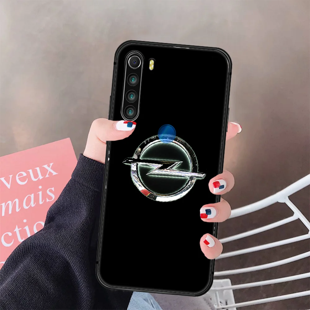 

Luxury Car logo Opel Astra Phone Case Cover Hull For XIAOMI Redmi 7a 8a S2 K20 NOTE 5 5a 6 7 8 8t 9 9s Pro Max black Funda Trend