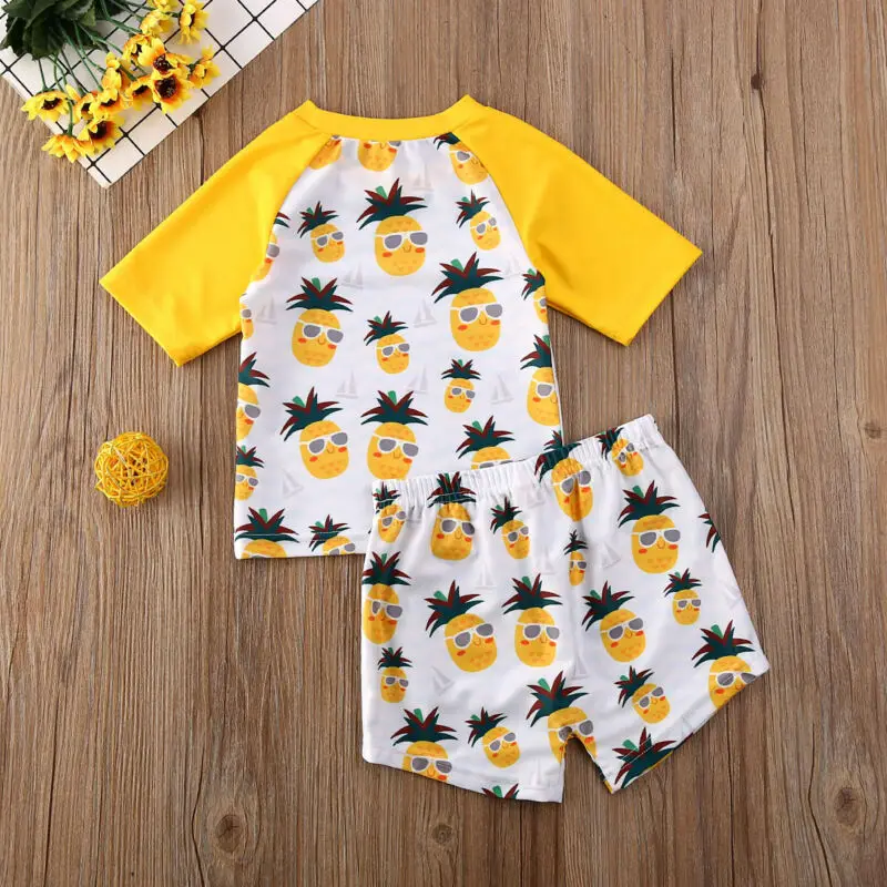 Женский купальник из двух предметов с коротким рукавом |