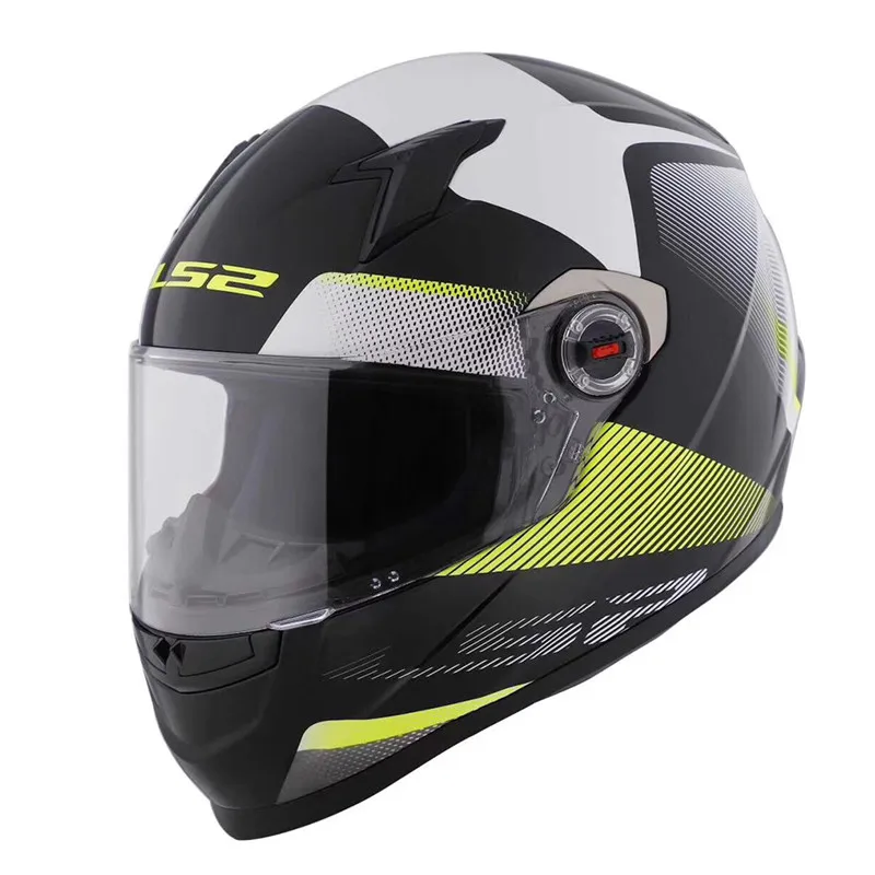 9 LS2 FF358 классический Capacetes de Motociclista мотоциклетный шлем анфас мотоциклетный мужской гоночный мотоциклетный шлем - Цвет: 9