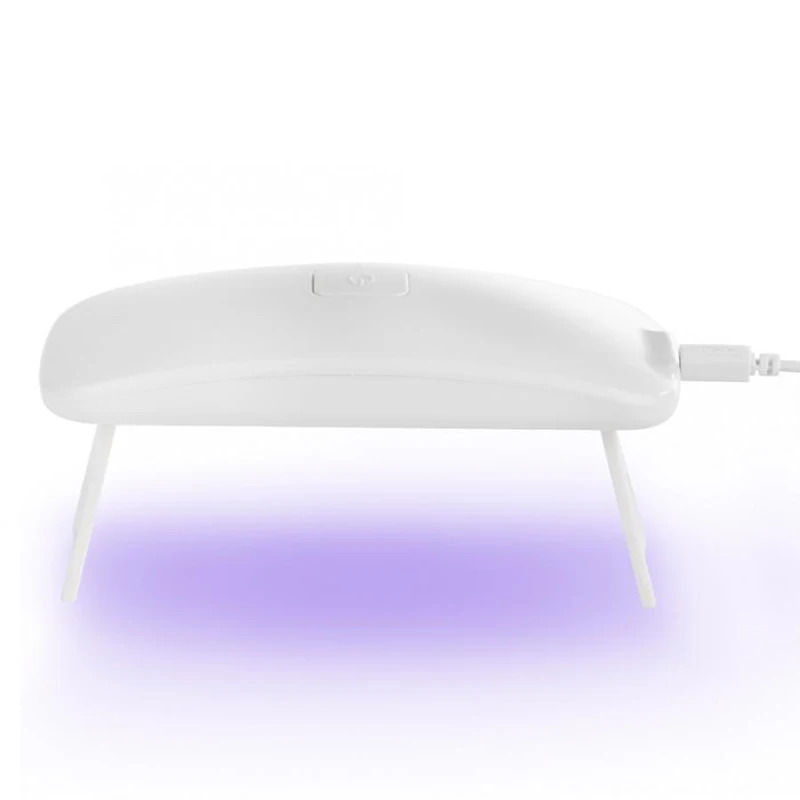 YOHAPPY 6 Вт Светодиодный светильник Сушилка для ногтей USB зарядка светодиодный