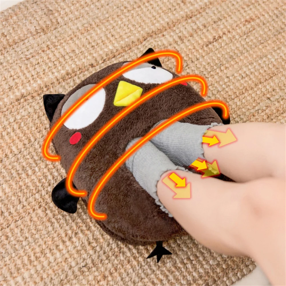 Новая мультяшная нога нагреватель Электрический Утеплитель для ног грелка дома