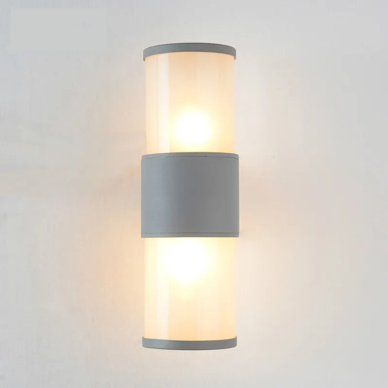 

Outdoor Waterproof E27 LED Wall Light Porch Lights Up Down Dual-Head Aluminum Wall Lamp for Balcony aisle Hallway mx5031703