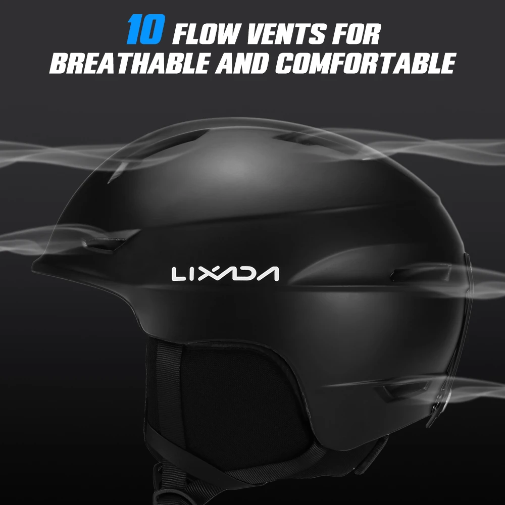 Lixada спортивный шлем со съемным наушником для мужчин и женщин мужской безопасный