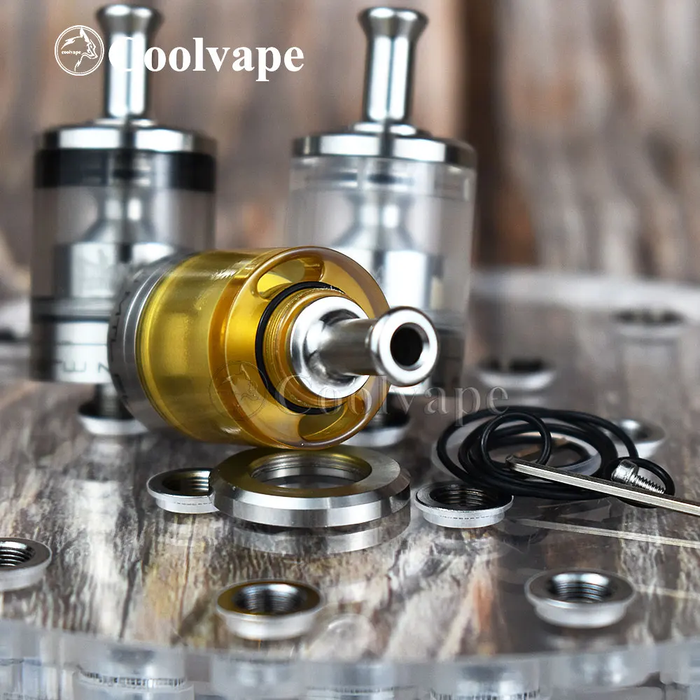 Coolvape SteamTuners Dvarw FL MTL 22 мм rta Top Fill Nano Kit с дрип-типом Taifun gtr вместимостью 2 мл материал