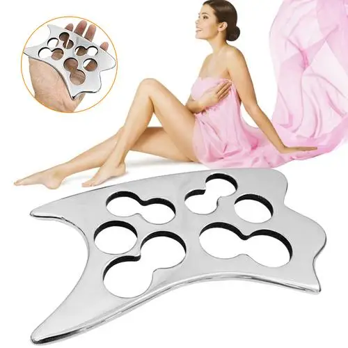 Ручная пластина из нержавеющей стали для снятия боли инструменты массажа тела