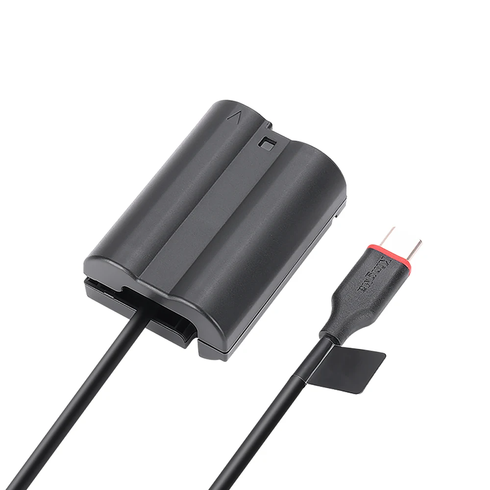 Адаптер питания KingMa USB Type C EN-EL15 Dummy Battery DC Coupler для Nikon Z7 Z7II Z6 Z6II Z5 D500 D600 D610 D750 D780 D800 D800E и т.д.