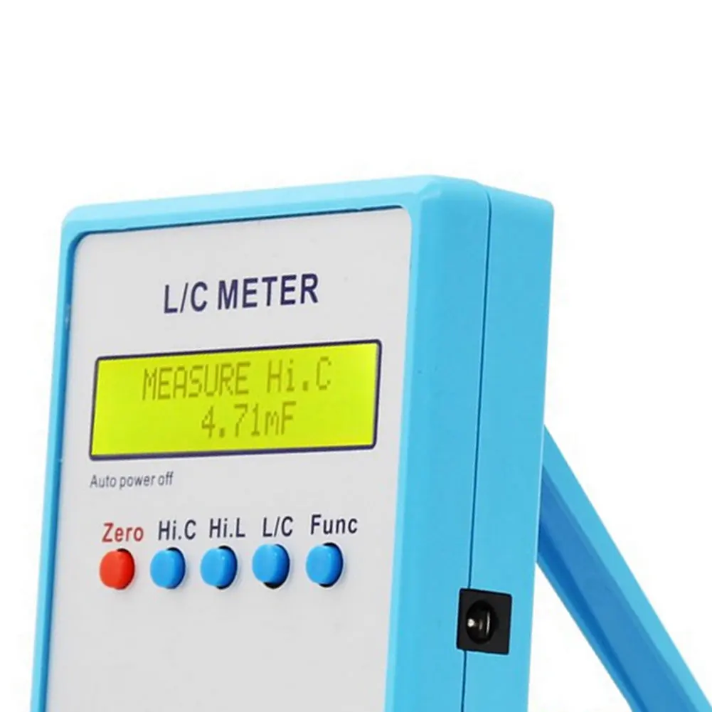 

LC-200A Digital LCD Capacitance Inductance Meter LC Meter 1pF-100mF 1uH-100H Digital Multimeter Handheld With Display Screen New