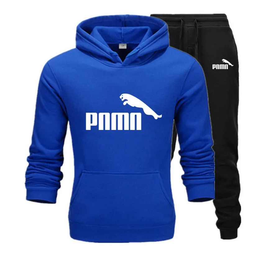 

Men Set Brand Pocket Hoodies+Pants Sets Tracksuit Men's Casual Slim Fit Sportswear Male Sweat Shirts Jogging Tracksuits Clothing