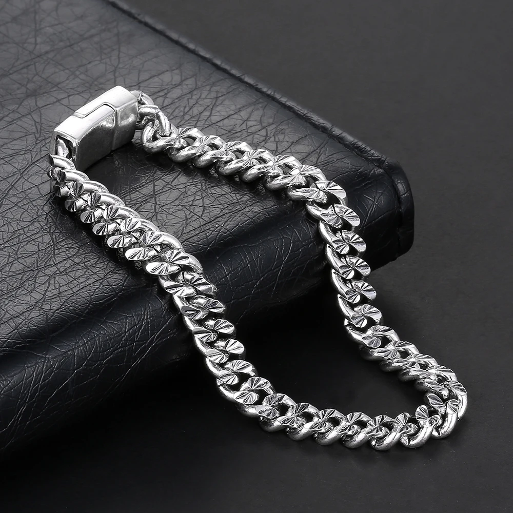 Мужской браслет в стиле ретро панк рок|Цепочки и браслеты| |