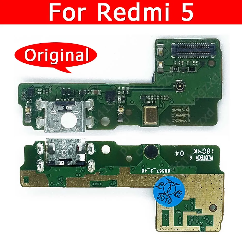 Оригинальная USB-зарядная плата для Xiaomi Redmi 5 разъем зарядки мобильный телефон