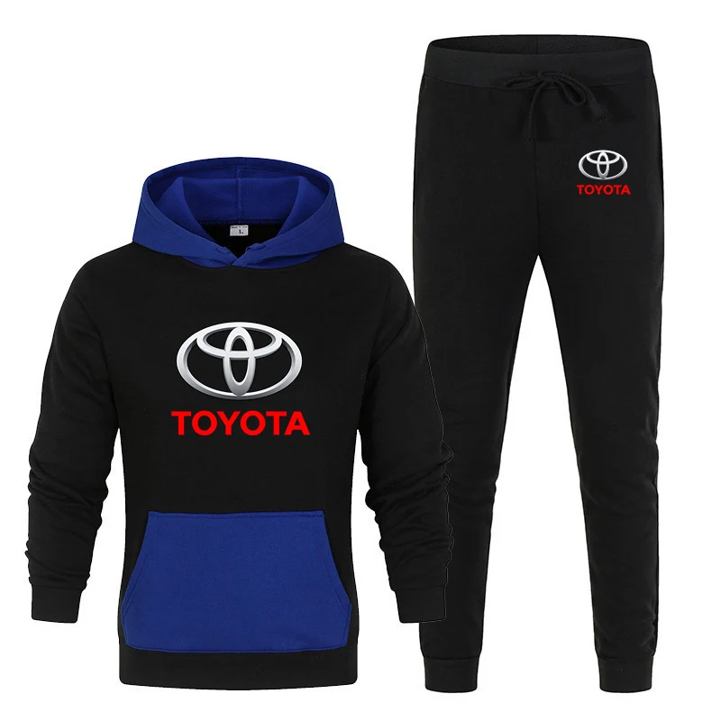 

Новинка Весна 2021, мужской брендовый комплект с принтом Toyota, спортивные костюмы в стиле Харадзюку, мужские толстовки в стиле хип-хоп, модные п...