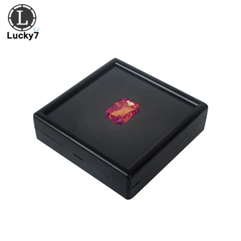 Оптовая продажа 20 шт./лот квадратная пластиковая коробка с бриллиантами посылка