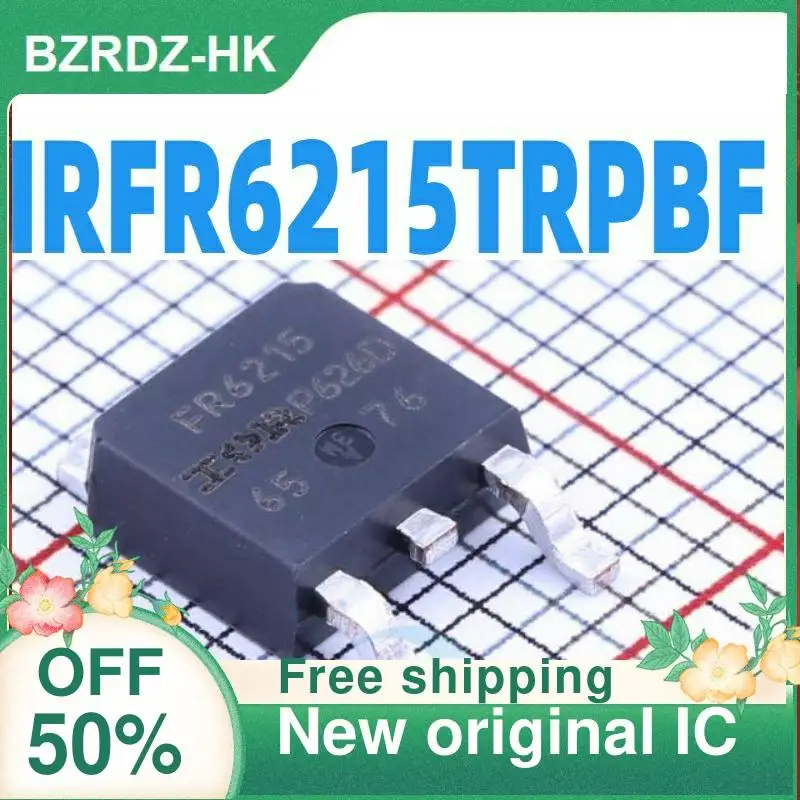 

2-10 шт./лот IRFR6215TRPBF FR6215 13A 150V MOS TO252 nuevo original