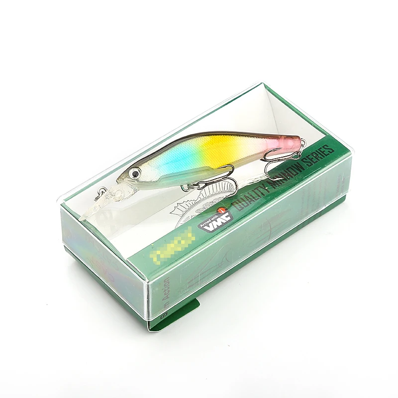 

80mm 6g 9g Floating Slow Sinking Diving Fishing Lures Wobbler Hard Bait Quality Professional Minnow For Fishing Tackle