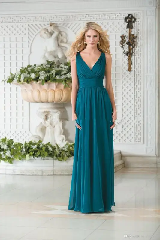 

Custom-Made green Blue Grey Bridesmaid Dresses Long Chiffon lace Thin Sling Multi-Layers Wedding Evening Dress 50 Colors