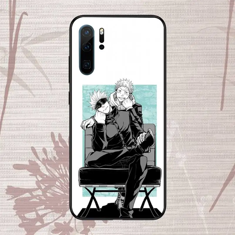 

Jujutsu Kaisen Satoru Gojo Comics Phone Case For Huawei P20 P30 P40 lite Pro P Smart 2019 Mate 10 20 Lite Pro Nova 5t