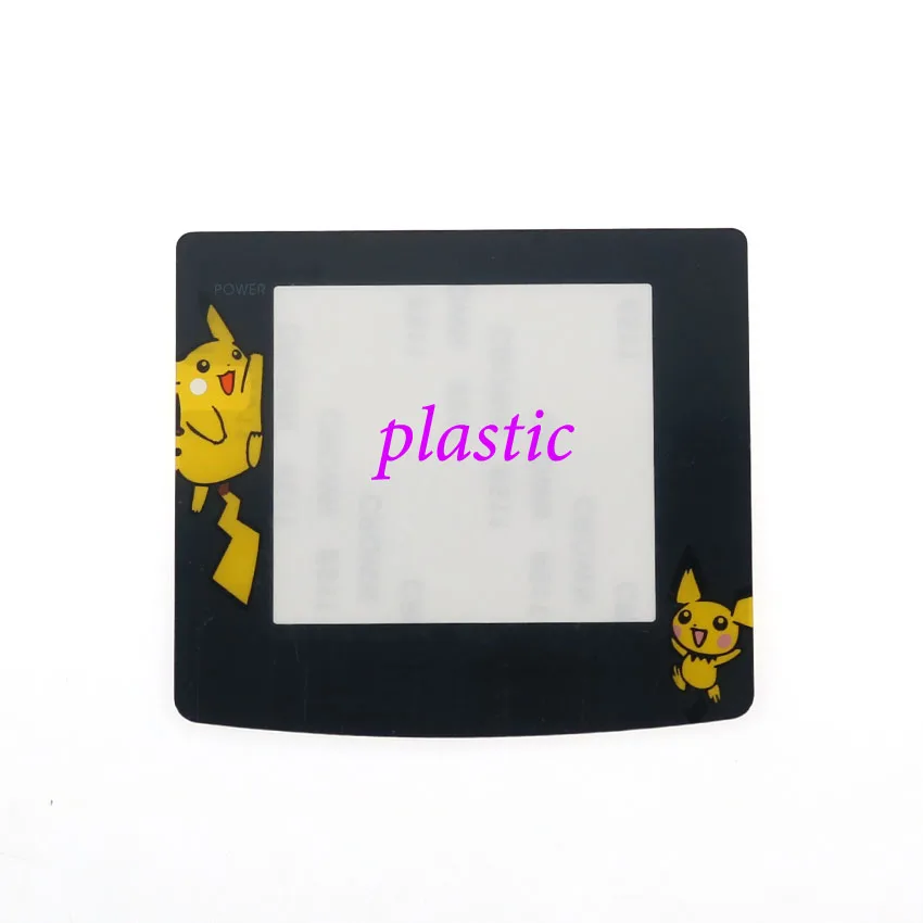 Cltgxdd 1 шт пластиковая стеклянная линза для экрана Gameboy GBC Advance color Lens Protector W/adhension |