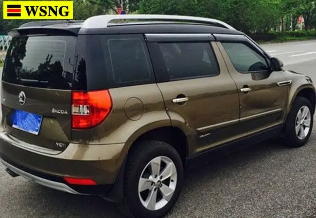 Спойлер для skoda yeti спойлер из АБС материала заднего крыла автомобиля задний