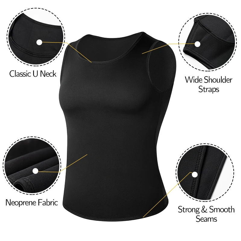 Мужская компрессионная рубашка для похудения формирователь тела тренажер талии