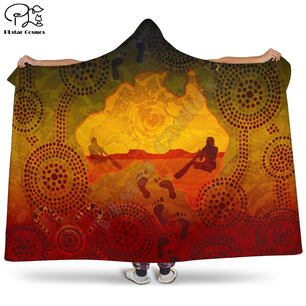 Одеяло с капюшоном рисунком ящерицы цветное Флисовое одеяло для взрослых и детей