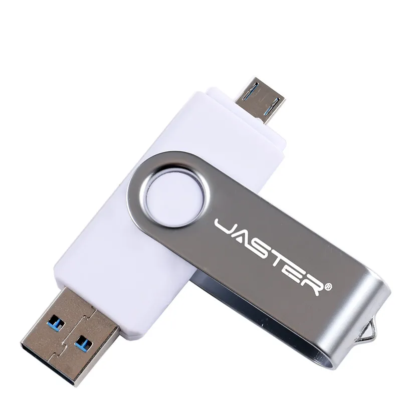 JASTER 4 Гб 64 ГБ 16 ГБ 32 ГБ флеш-диск USB 2,0 смартфон мобильный двойной порт OTG двойной флеш-накопитель Флешка карта памяти - Цвет: orange