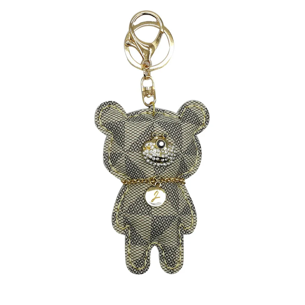 2018 Новый Мишка со стразами брелок аксессуары Кисточки Брелок для ключей из