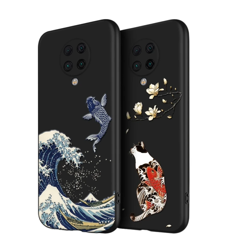 Чехол для Xiaomi Redmi K30 Ultra K20 Pro Mi 9T POCO X2 F2 рельефный матовый мягкий чехол с тиснением