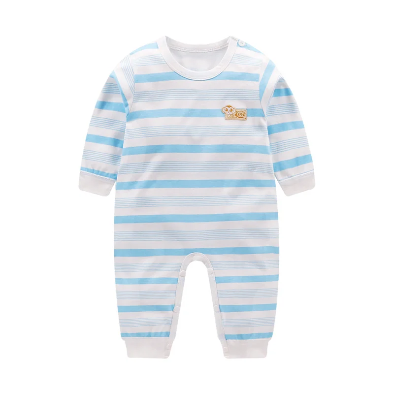 Осенне-зимний комбинезон для маленьких мальчиков и девочек Ropa Para Bebe хлопковые