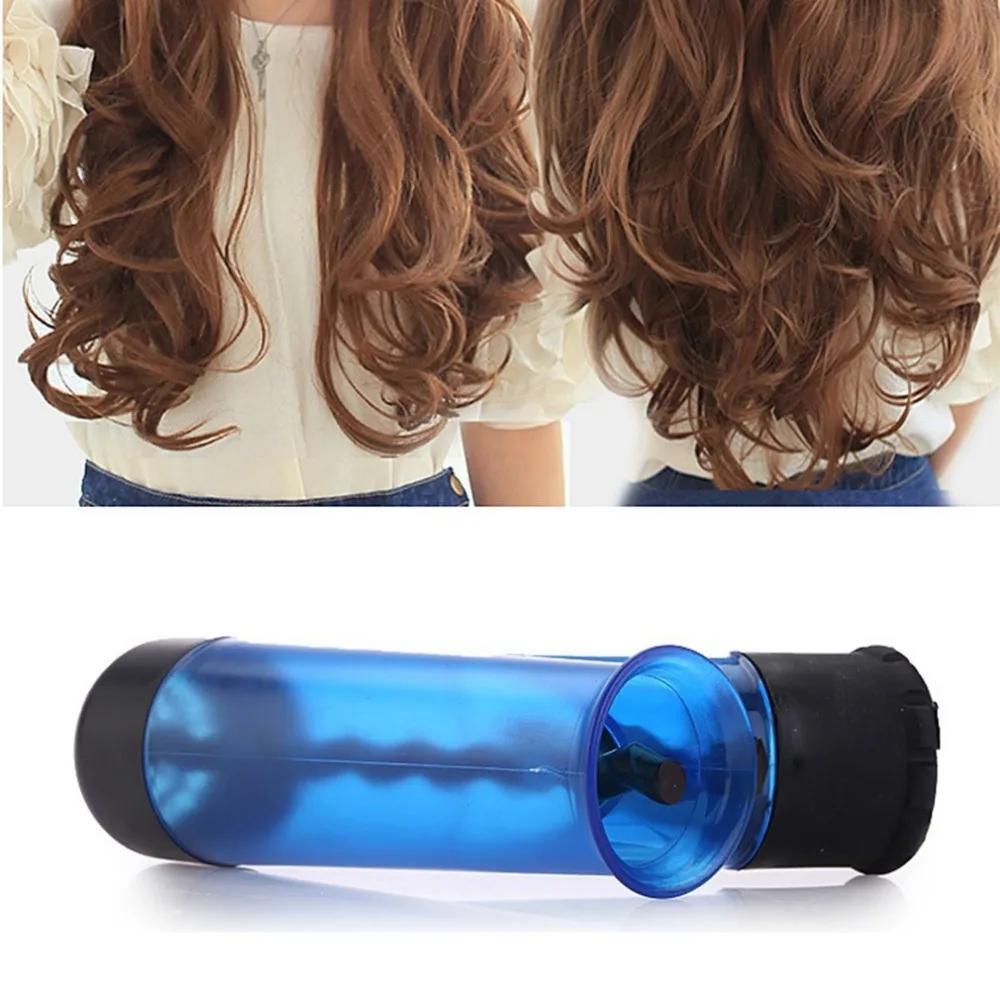 

Portable Size Hair Dryer Diffuser Magic Wind Spin Detachable Drying Blow Hair Diffusers Roller Curler Women Hair Styling Tool