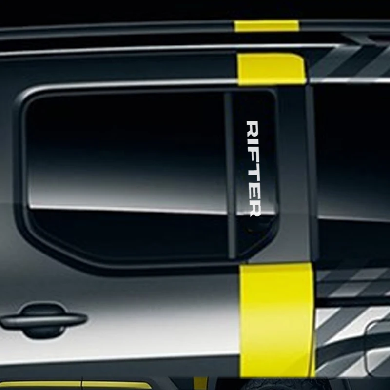 

4 шт., самоклеящиеся наклейки на окна для Peugeot